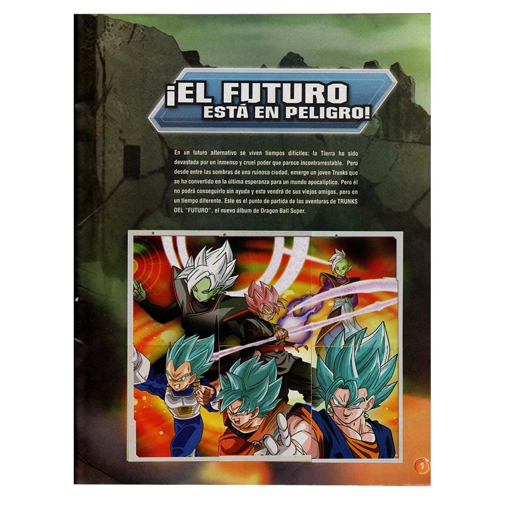 Álbum Dragon Ball Super 2 – Trunks del Futuro | Completo y pegado - Imagen 2