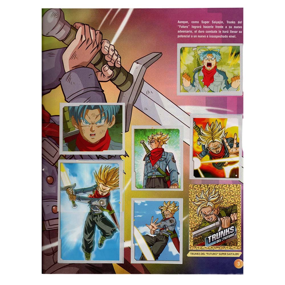 Álbum Dragon Ball Super 2 – Trunks del Futuro | Completo y pegado - Imagen 3
